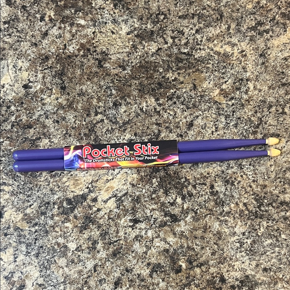 Pocket Stix Purple Drumsticks